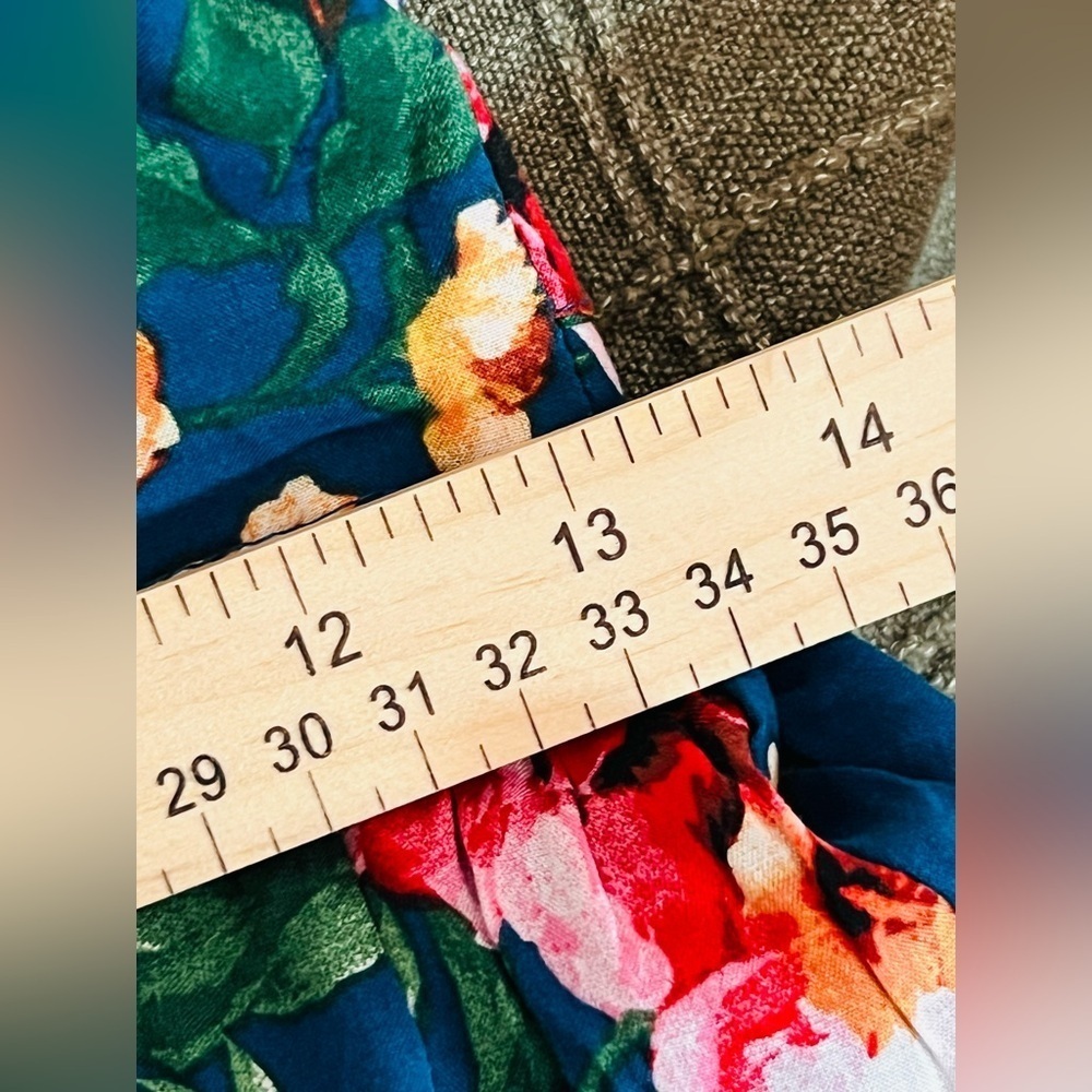 Altar'd State Henleigh Floral Maxi Dress Size N Boho Cottagecore Vacation Summer - Picture 12 of 16